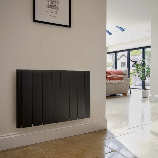 Ecostrad IQ Ceramic WiFi Controlled Electric Radiator - Black 2000w 4 Ecostrad IQ Ceramic WiFi Controlled Electric Radiator - Black 2000w - Image 2