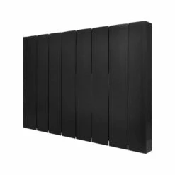 Ecostrad IQ Ceramic WiFi Controlled Electric Radiator - Black 2000w