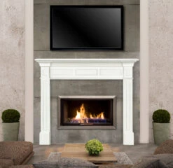 73" Jim White Fireplace Mantel