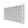 Ecostrad Klasse IQ WiFi Controlled Horizontal Electric Radiator – 1500W -Electric Radiators Direct klasse electric radiator 1500 side 1