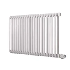 Terma Delfin E Designer Electric Radiator - White 1500w (1220 X 640mm)