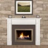 56" Marshall White Fireplace Mantel -Electric Radiators Direct m 01