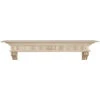 60"/ 72" The Devonshire Mantel Shelf - Unfinished -Electric Radiators Direct mantel 01