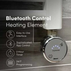 Ecostrad Fina-E Bluetooth Electric Towel Rail - White 400w (500 X 1200mm) 10 Ecostrad Fina-E Bluetooth Electric Towel Rail - White 400w (500 X 1200mm) -Electric Radiators Direct moa white 3