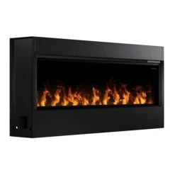 66" Dimplex Opti-Myst® Linear Electric Fireplace With Acrylic Ice And Driftwood Media -Electric Radiators Direct q2 07