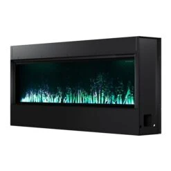 66" Dimplex Opti-Myst® Linear Electric Fireplace With Acrylic Ice And Driftwood Media -Electric Radiators Direct q5 02