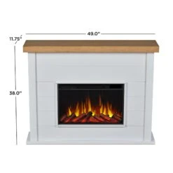 49" Marshall Slim Electric Fireplace -Electric Radiators Direct s3 12