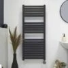 Ecostrad Scala IQ WiFi Electric Towel Rails - Anthracite -Electric Radiators Direct scala a iq