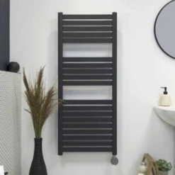 Ecostrad Scala IQ WiFi Electric Towel Rails - Anthracite