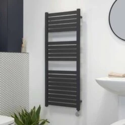 Ecostrad Scala Bluetooth Electric Towel Rail - Anthracite -Electric Radiators Direct scala a moa 2 1