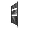 Ecostrad Scala Thermostatic Electric Towel Rail - Anthracite 600w (500 X 1200mm)