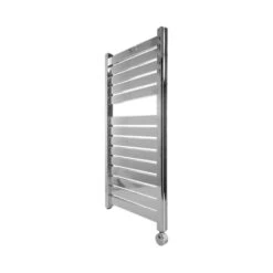 Ecostrad Scala Thermostatic Electric Towel Rail - Chrome -Electric Radiators Direct scala chrome thermostatic 500x800 cutout angle 1