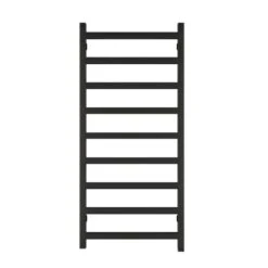 Terma Simple ONE Designer Electric Towel Rail - Black 400w (500 X 1080mm)