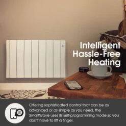 Haverland Wi11 SmartWave Self-Programming Electric Radiator - 1700W -Electric Radiators Direct smartwave benefit 5