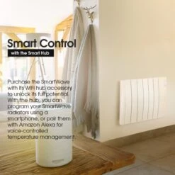 Haverland Wi11 SmartWave Self-Programming Electric Radiator - 1700W -Electric Radiators Direct smartwave single feature 1 5