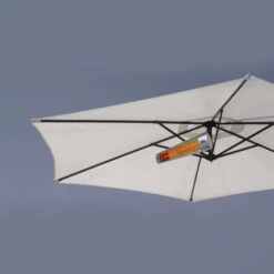 Ecostrad Solaglo Infrared Patio Heater – Silver 2kW -Electric Radiators Direct solaglo4