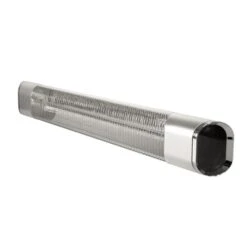 Stratus Infrared Patio Heater - Silver 2kW With Remote -Electric Radiators Direct stratus side