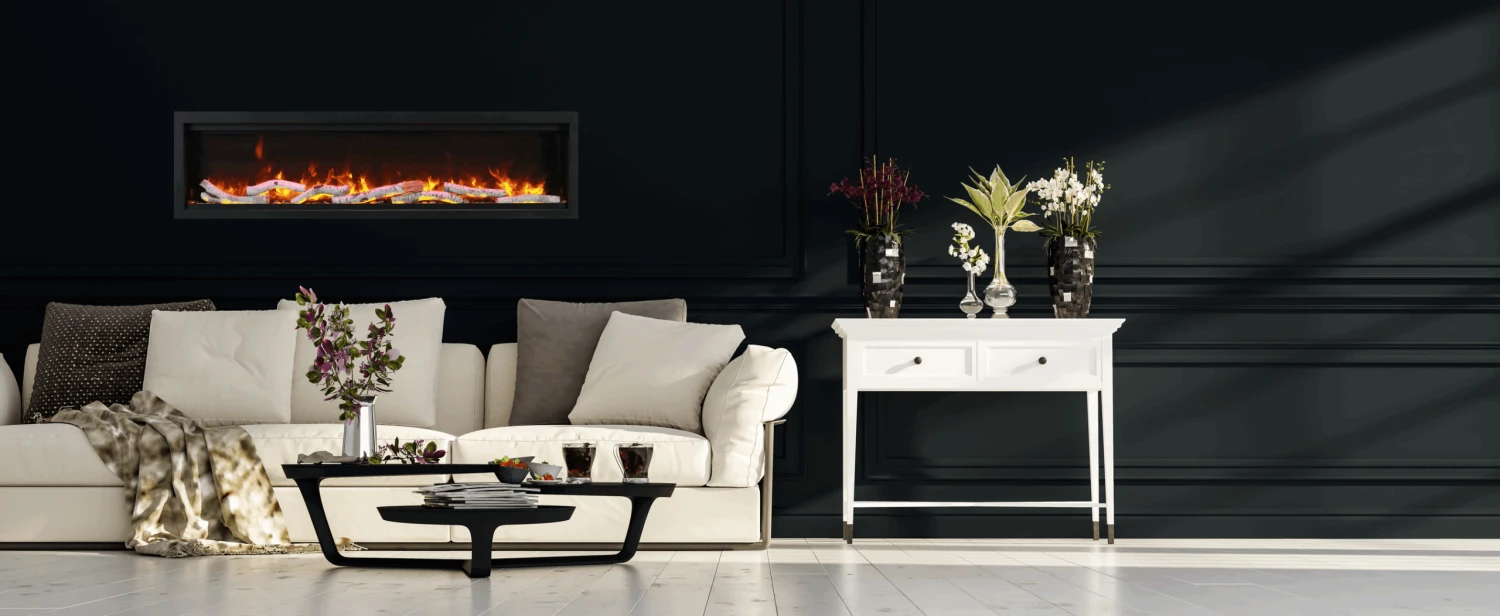 Amantii Symmetry Smart 50" Electric Fireplace 7 Amantii Symmetry Smart 50" Electric Fireplace - Image 5