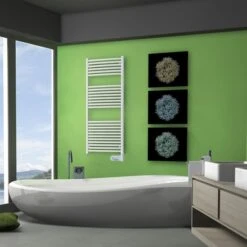 Haverland TOD-4 Heated Electric Towel Rail - 425w (550 X 800mm) -Electric Radiators Direct tod lifestyle 2 2