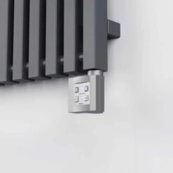 Terma Triga E Designer Electric Radiator - Anthracite 400w (480 X 560mm)