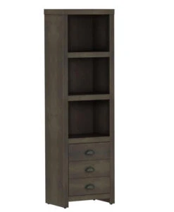 64" Wilder Canyon Lake Pine Infrared TV Stand Electric Fireplace With Optional Piers -Electric Radiators Direct w2 13