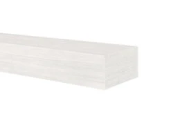 48" / 60" / 72" Zachary Mantel Shelf - Whitewash Finish -Electric Radiators Direct z4